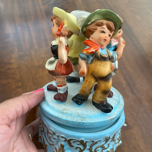 2-VINTAGE MUSIC BOX 4 YOUNG CHILDREN, PRICE IMPORT JAPAN PLAYS  "LONDON BRIDGES" - Picture 12 of 13